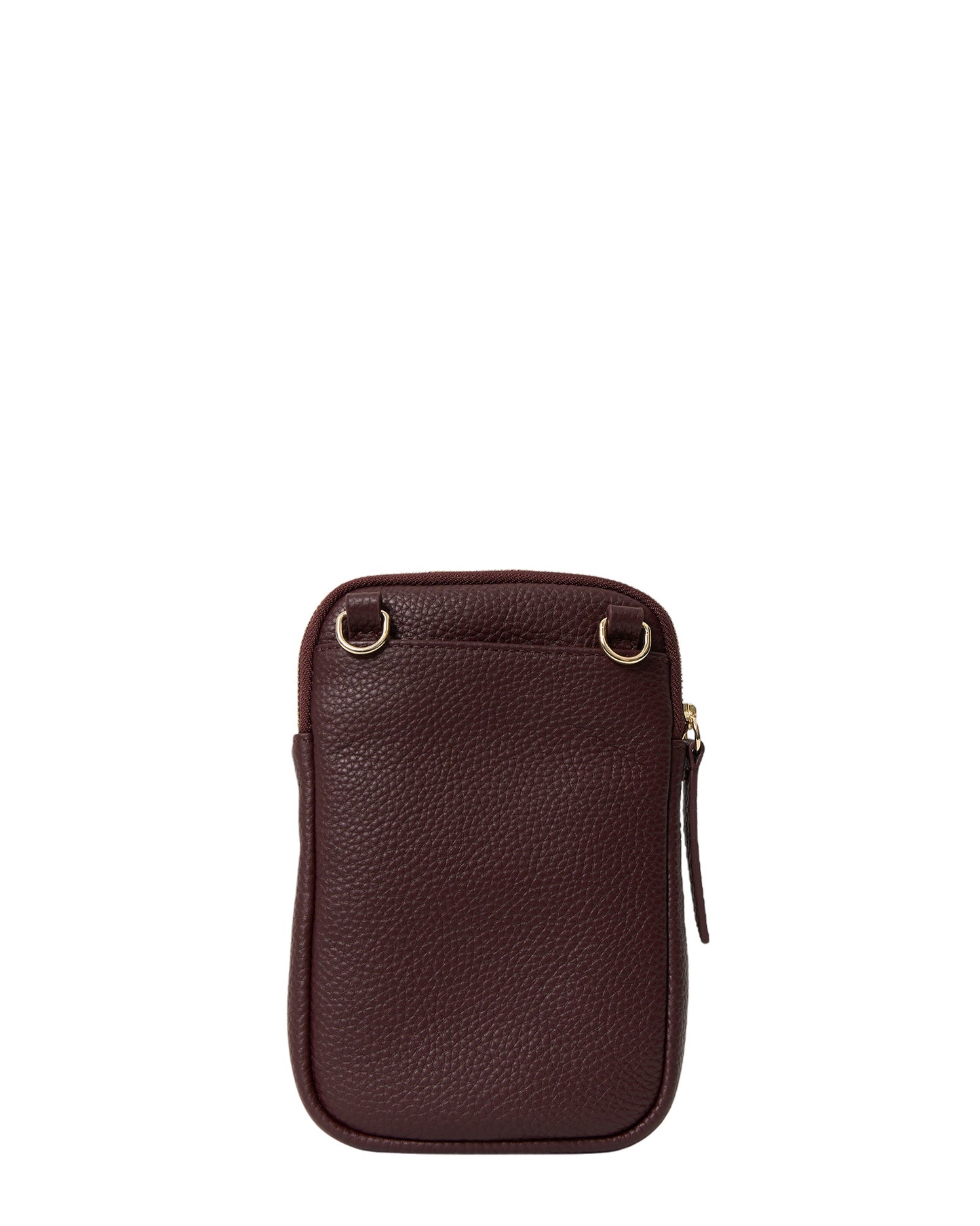 SABEN // Nikko Pocket Phone Sling MERLOT BUBBLE