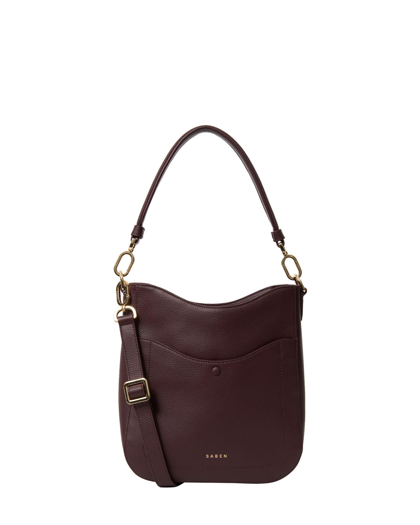 SABEN // Rosie Shoulder Bag MERLOT