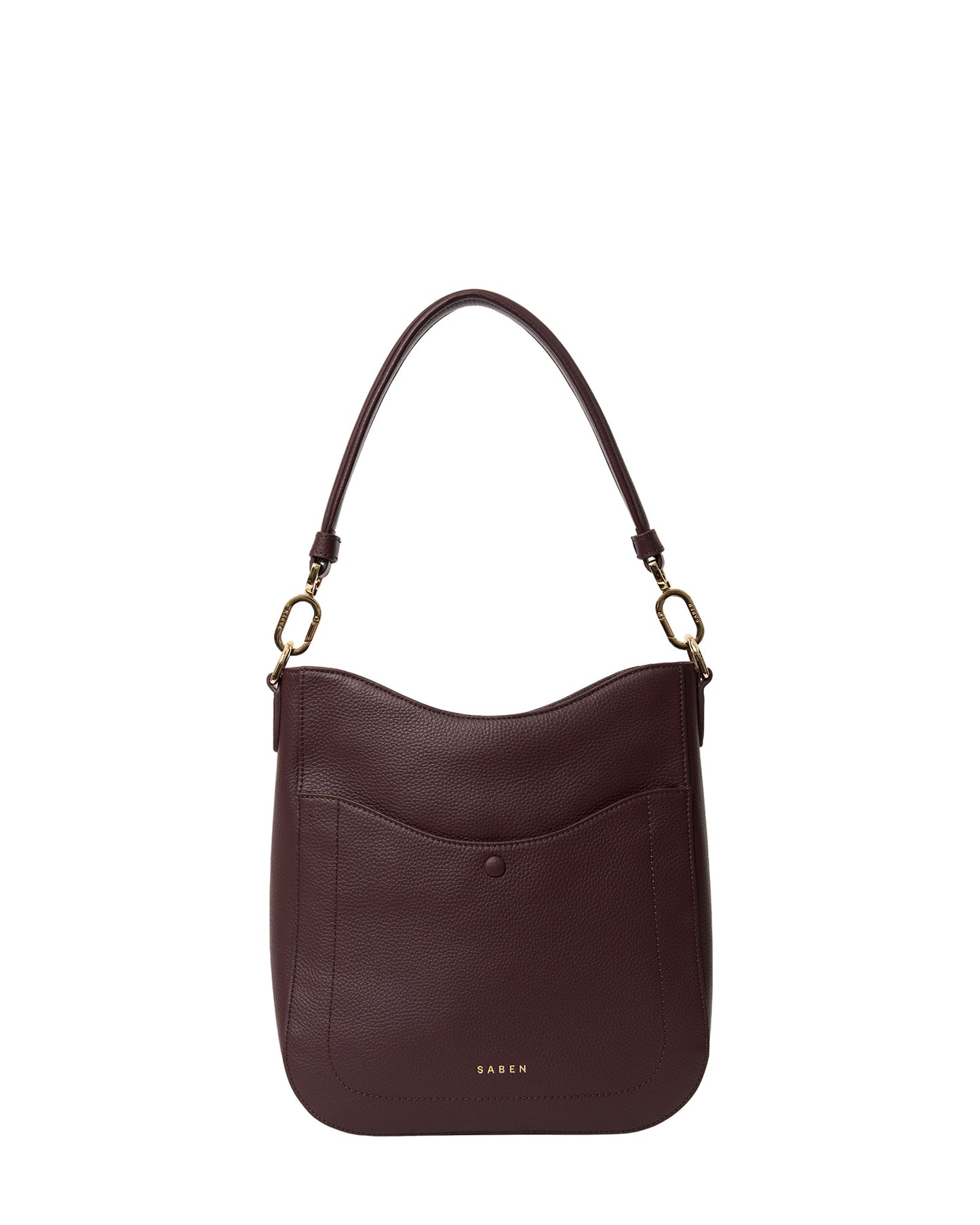 SABEN // Rosie Shoulder Bag MERLOT