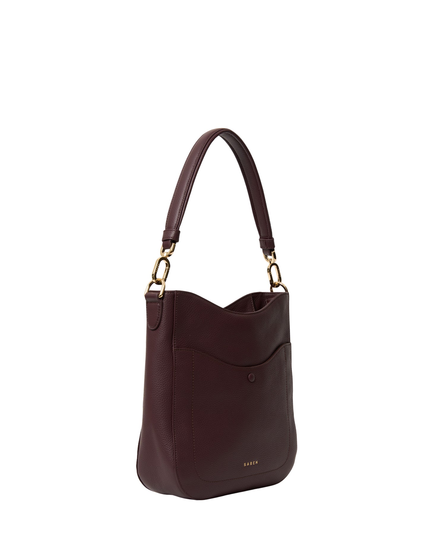 SABEN // Rosie Shoulder Bag MERLOT