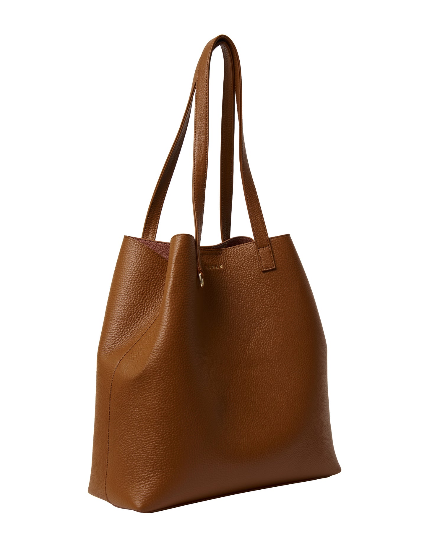 SABEN // Carter Tote TAN + TAN CHAIN PRINT