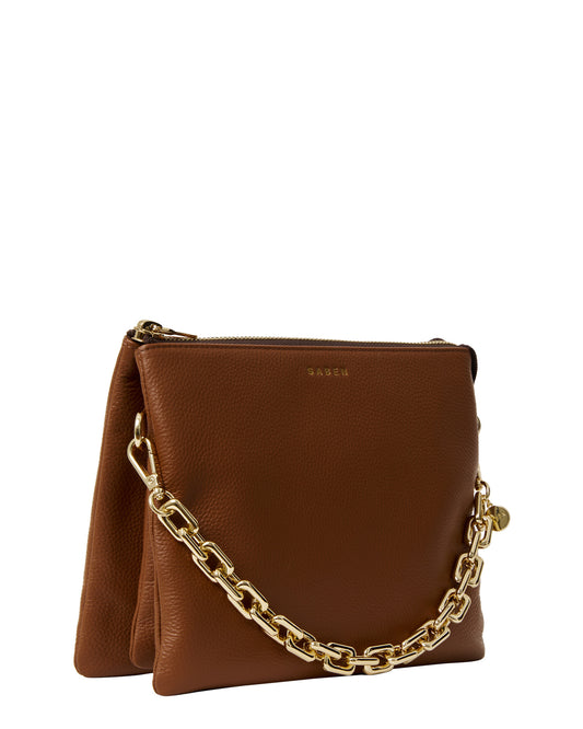 SABEN // Matilda Shoulder Bag TAN + CHUNKY STRAP