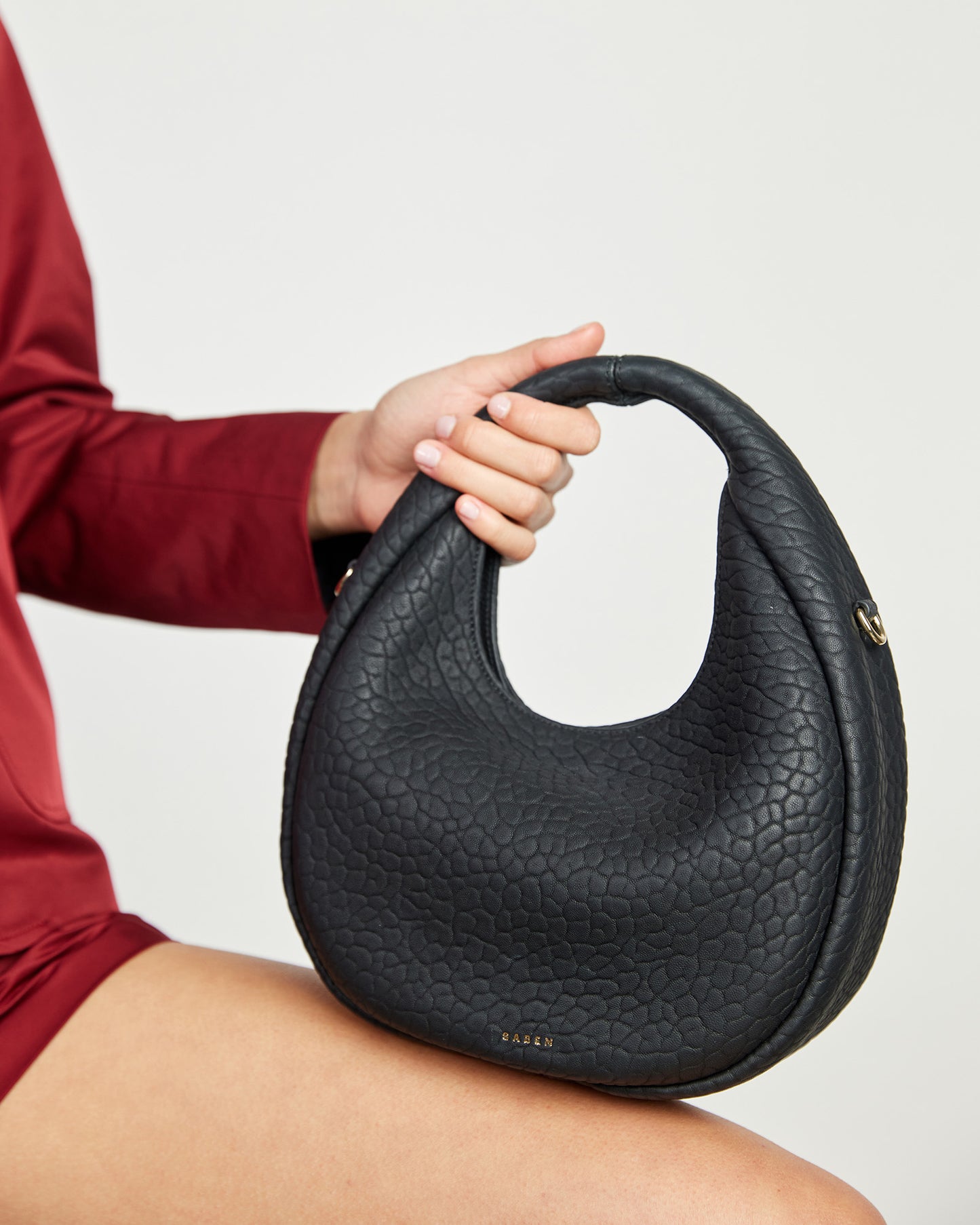 SABEN // Halle Mini Bag BLACK BUBBLE