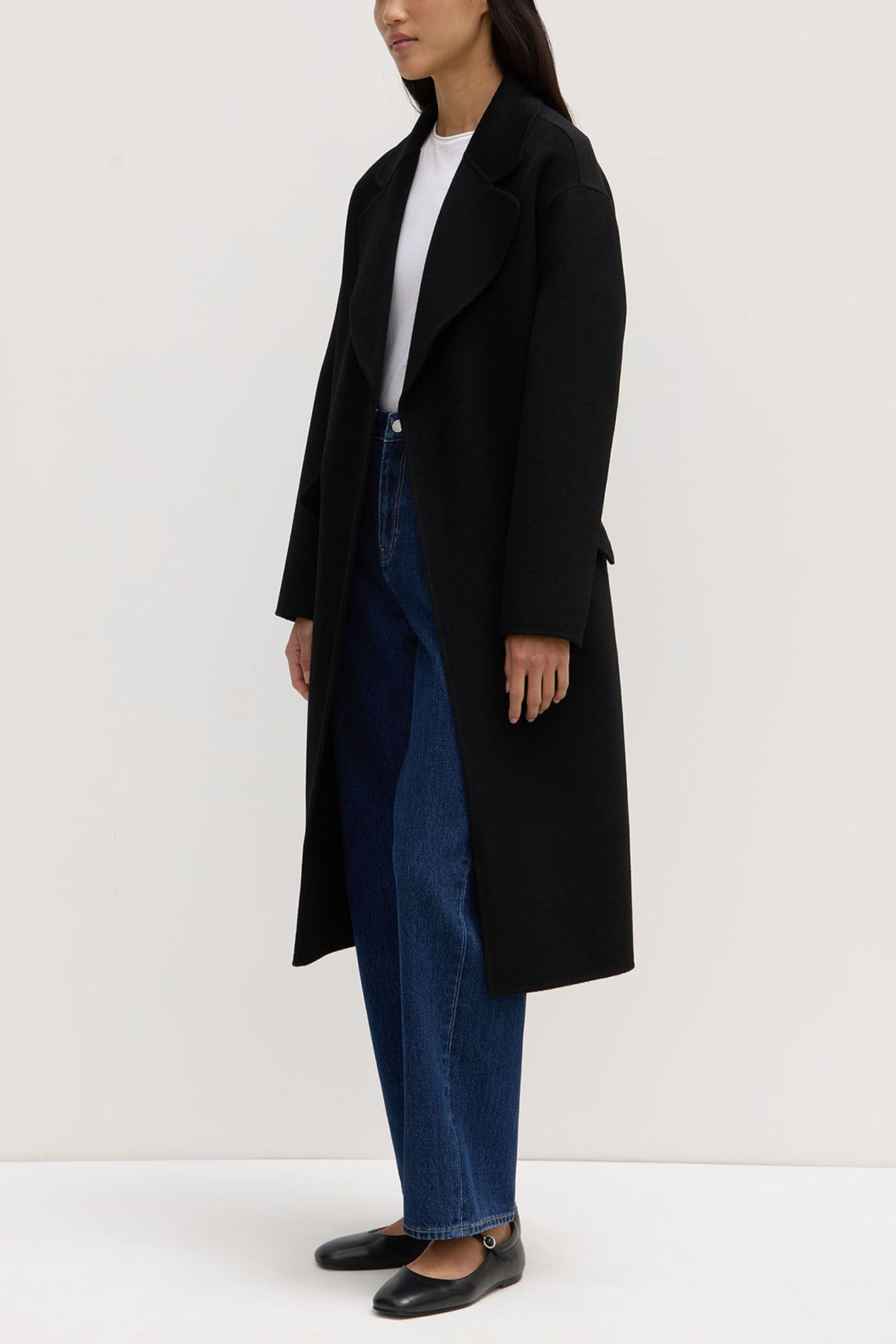 ASSEMBLY LABEL // Sadie Wool Coat BLACK