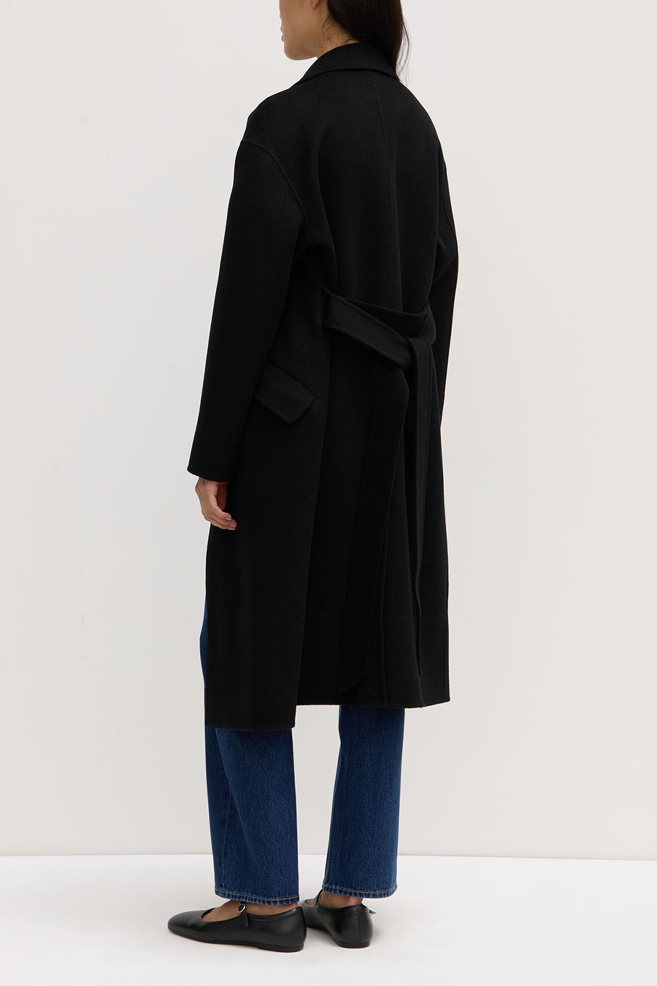 ASSEMBLY LABEL // Sadie Wool Coat BLACK