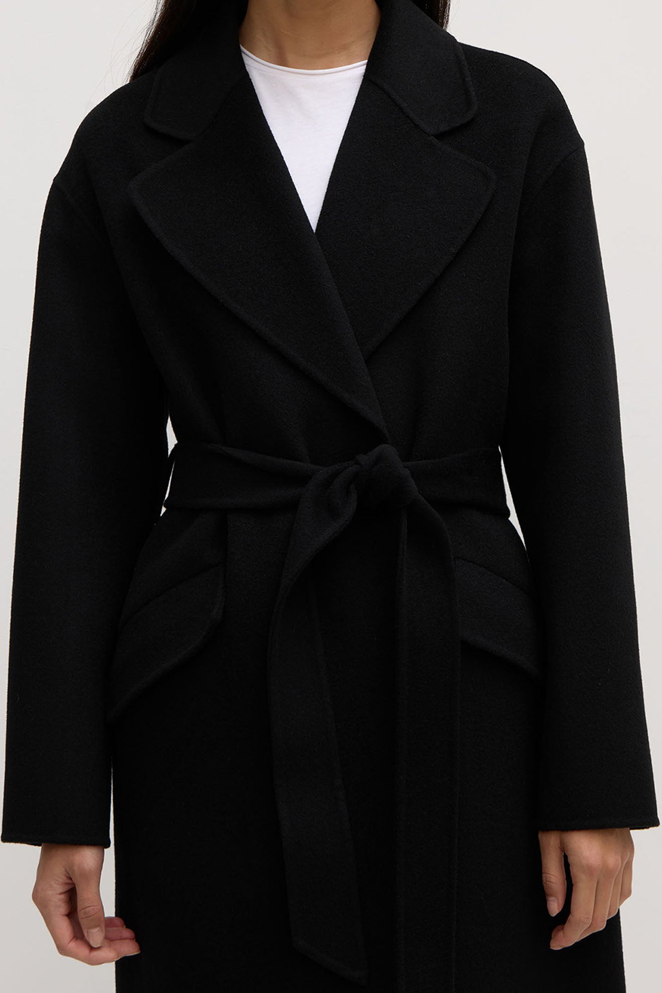 ASSEMBLY LABEL // Sadie Wool Coat BLACK