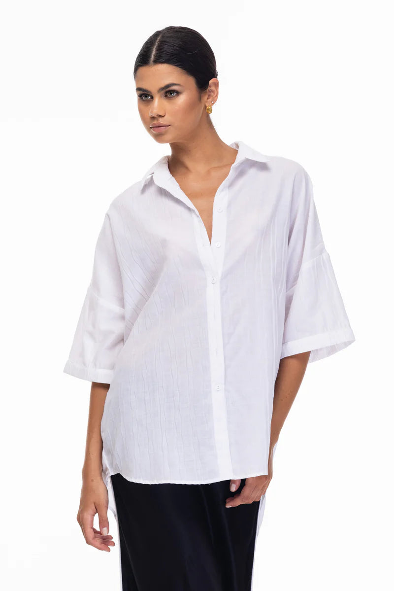 BLAK // Santiago Shirt WHITE