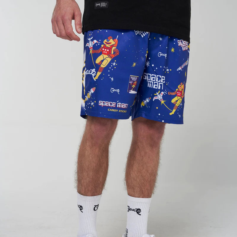 CRATE // Spaceman Candy Swim Short BLUE