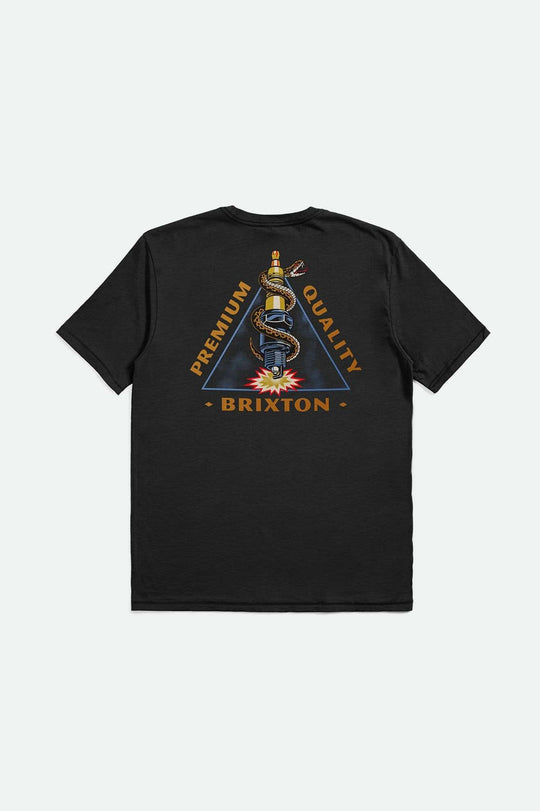 BRIXTON // Sparky SS Tee BLACK