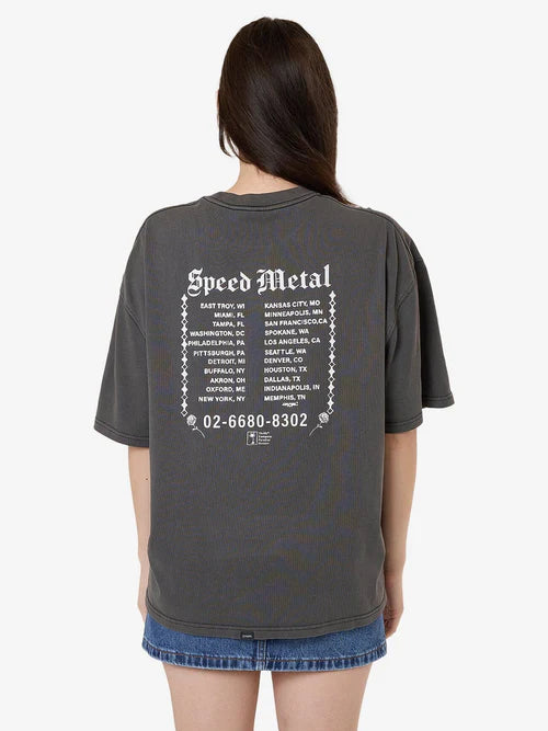 THRILLS // Speed Metal OS Tee MERCH BLACK