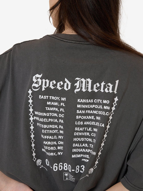 THRILLS // Speed Metal OS Tee MERCH BLACK