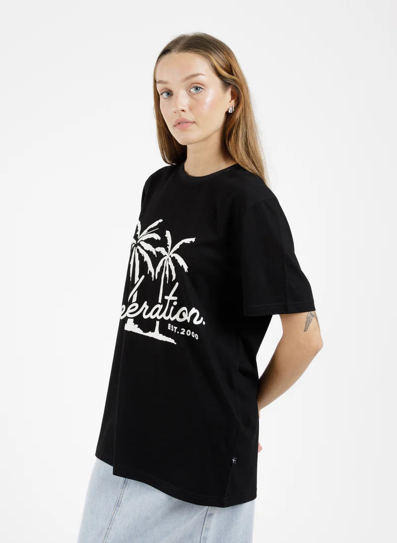 FEDERATION // Staple Tee Holiday BLACK