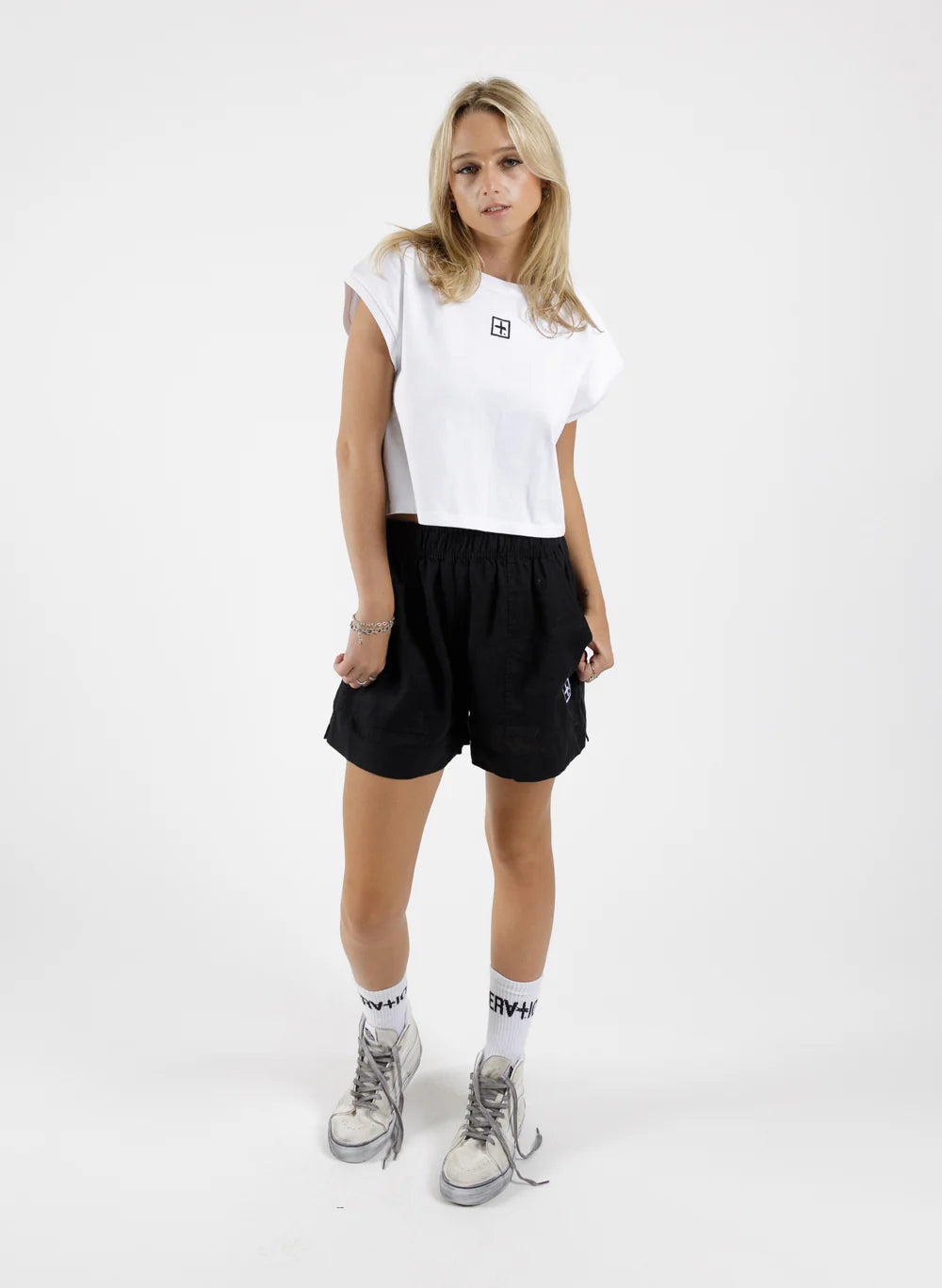 FEDERATION // Stevie Tee Cube WHITE