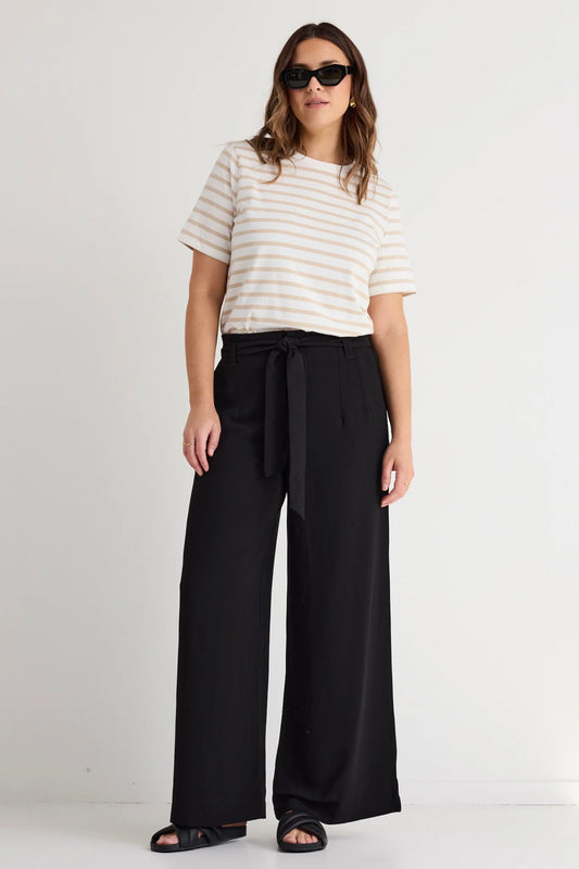 STORIES BE TOLD // Sydney Wide Leg Pant BLACK