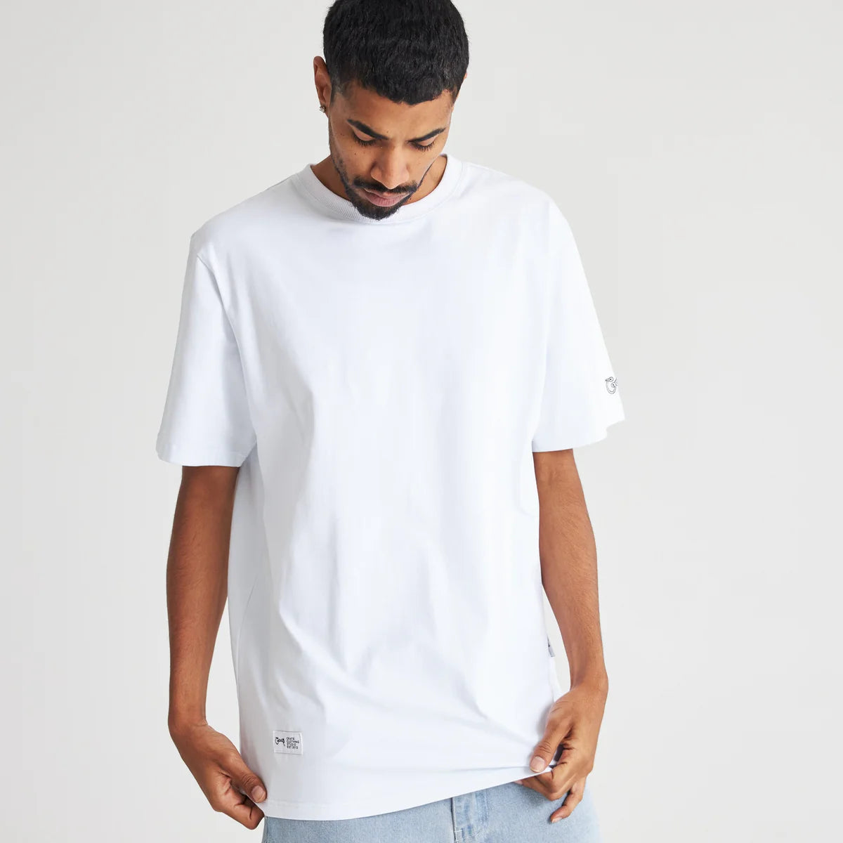 CRATE // Premium Blank Tee WHITE