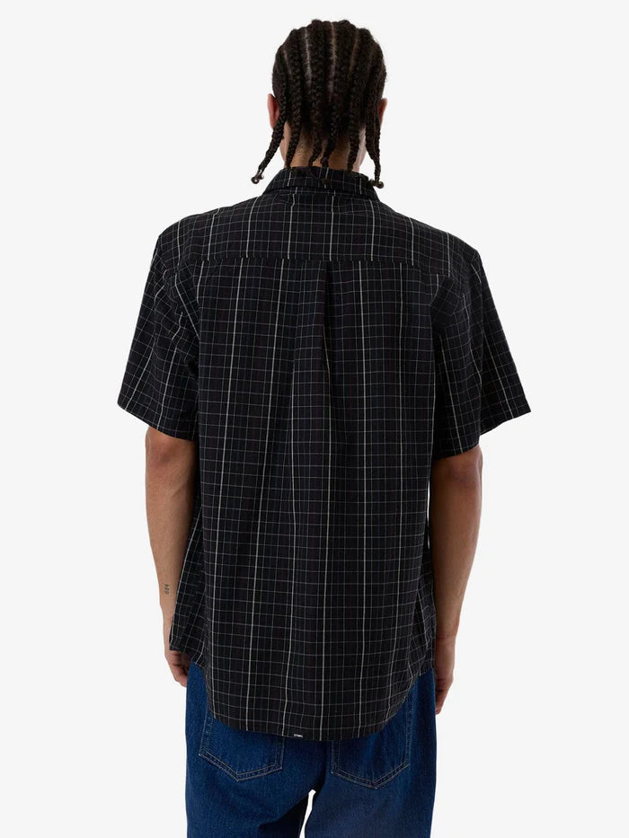 THRILLS // Lockstar Short Sleeve Shirt BLACK