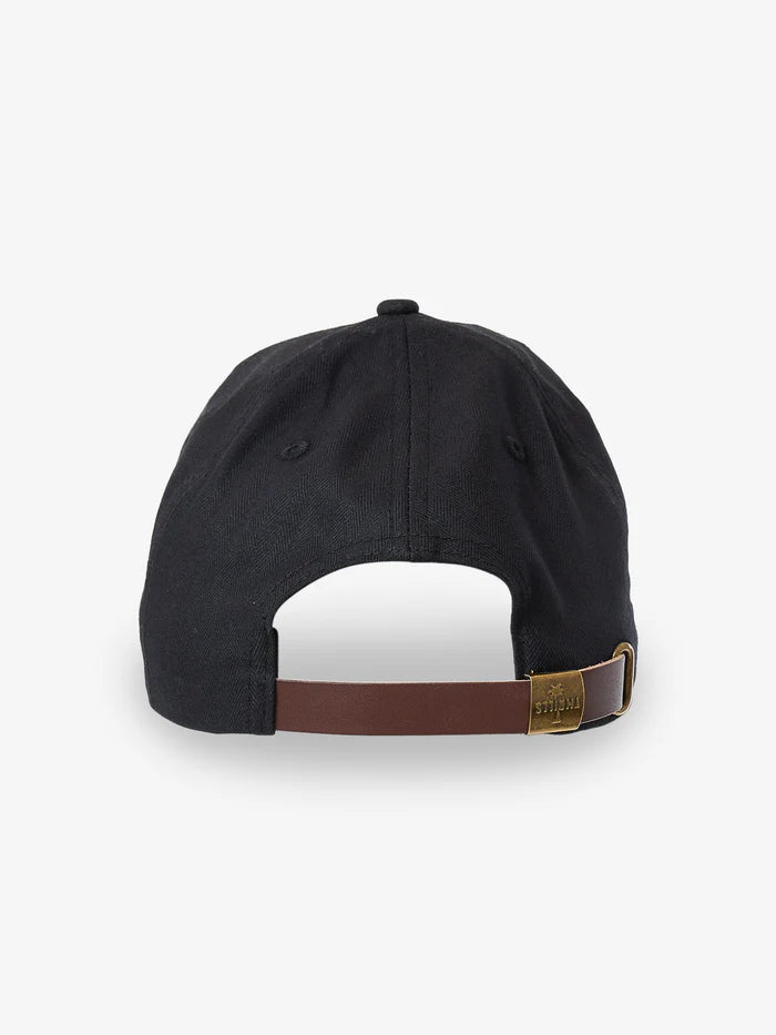 THRILLS // Thrills Union 6 Panel Cap BLACK HERRINGBONE