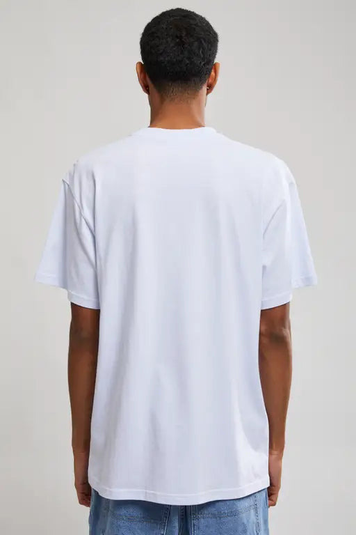 HUFFER // Sup Tee On The Map WHITE