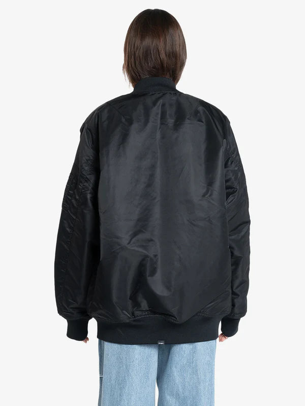 THRILLS // Union Oversized Bomber BLACK