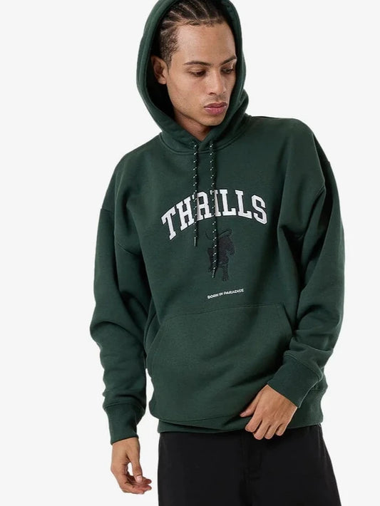 THRILLS // Hard Knocks Slouch Pull On Hood SYCAMORE