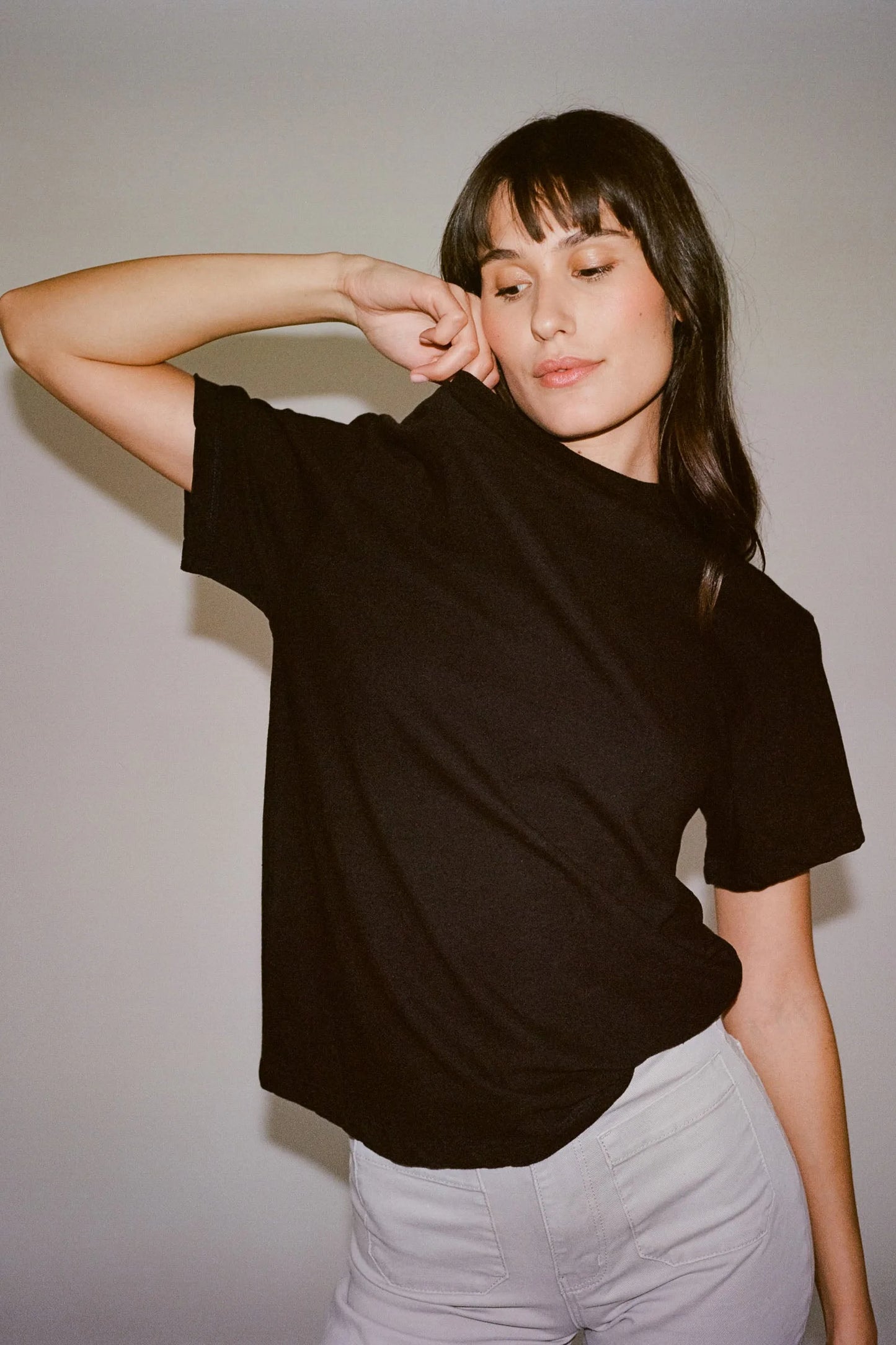 ROLLAS // Tomboy Tee VINTAGE BLACK