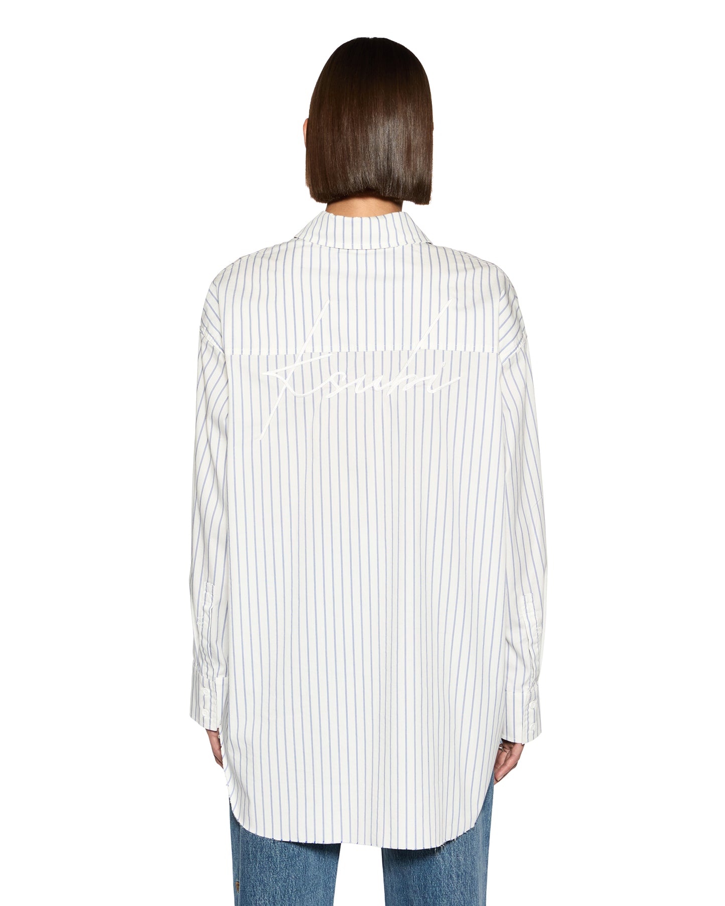 KSUBI // Oversized Shirt BLUE STRIPE