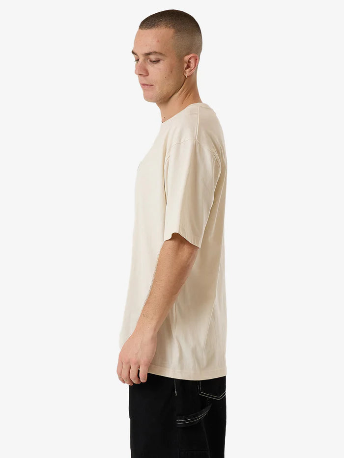 THRILLS // New Growth Oversize Fit Tee HERITAGE WHITE