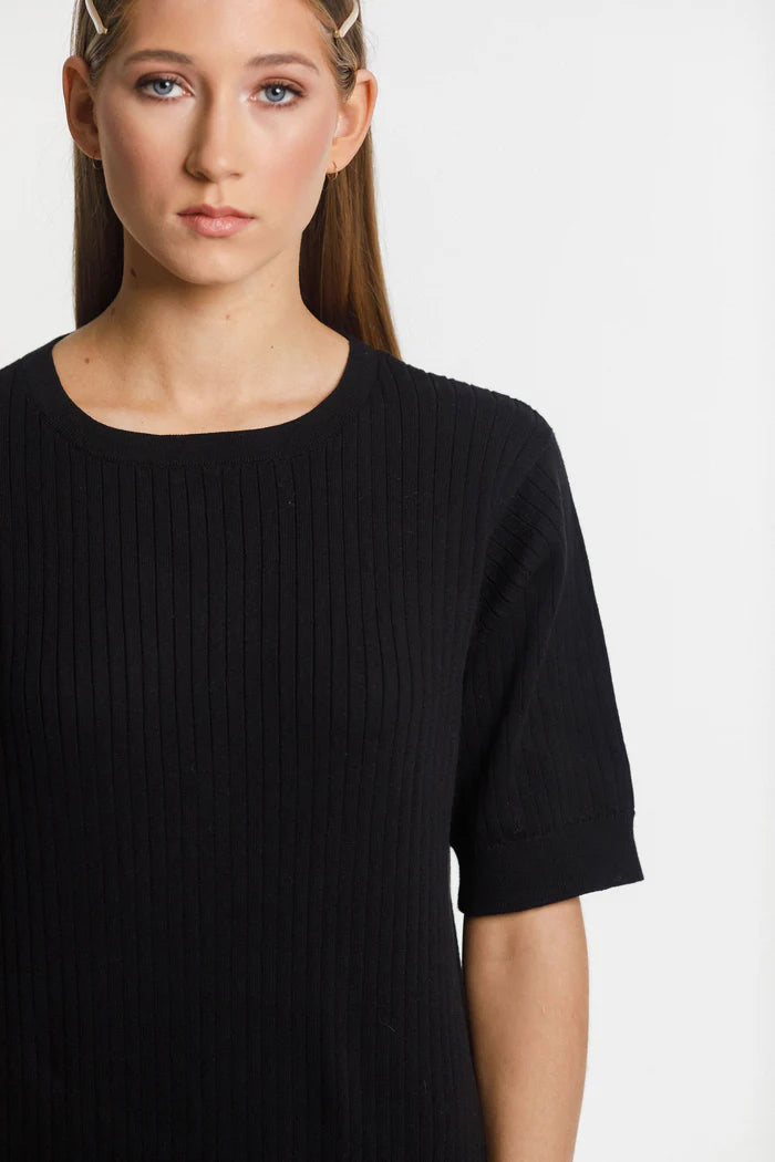 THING THING // Sienna Knit Dress BLACK