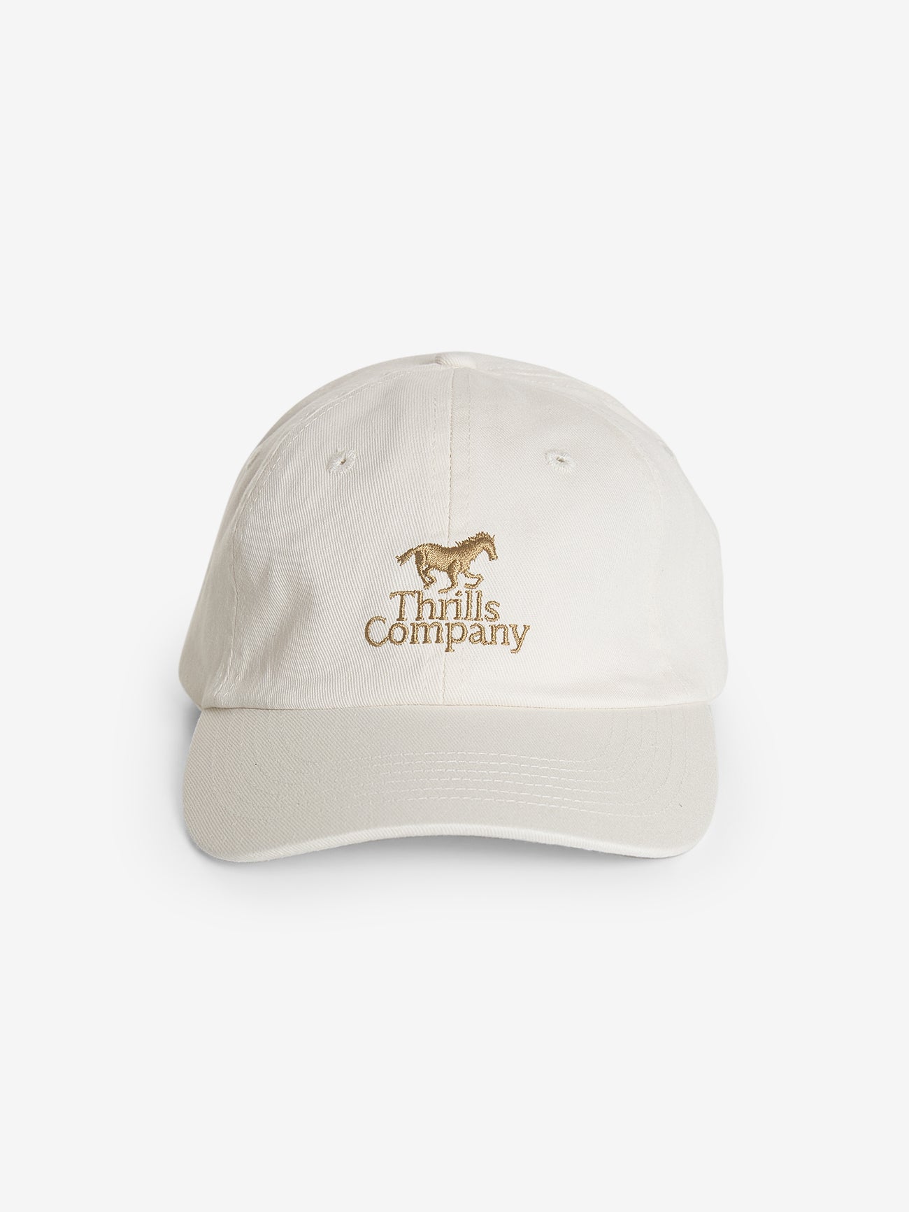 THRILLS // Chariot Rides 6 Panel Cap HERITAGE WHITE