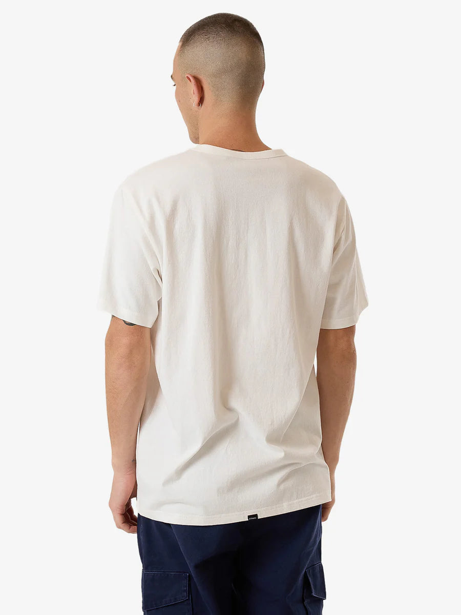 THRILLS // Workwear Embro Merch Tee DIRTY WHITE