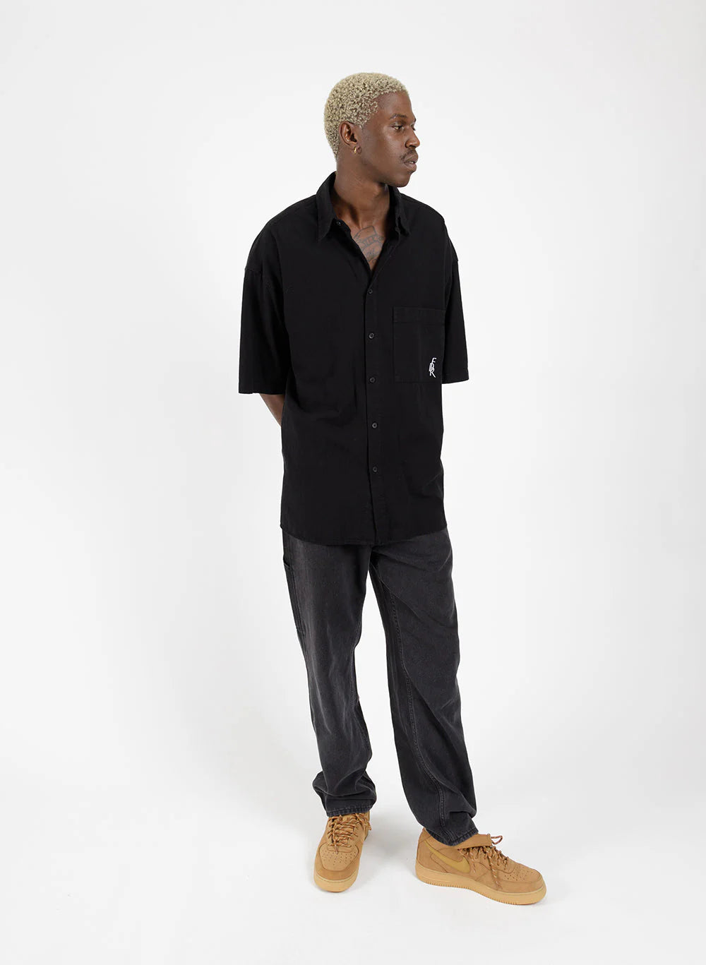 FEDERATION // Trent Shirt FDR BLACK