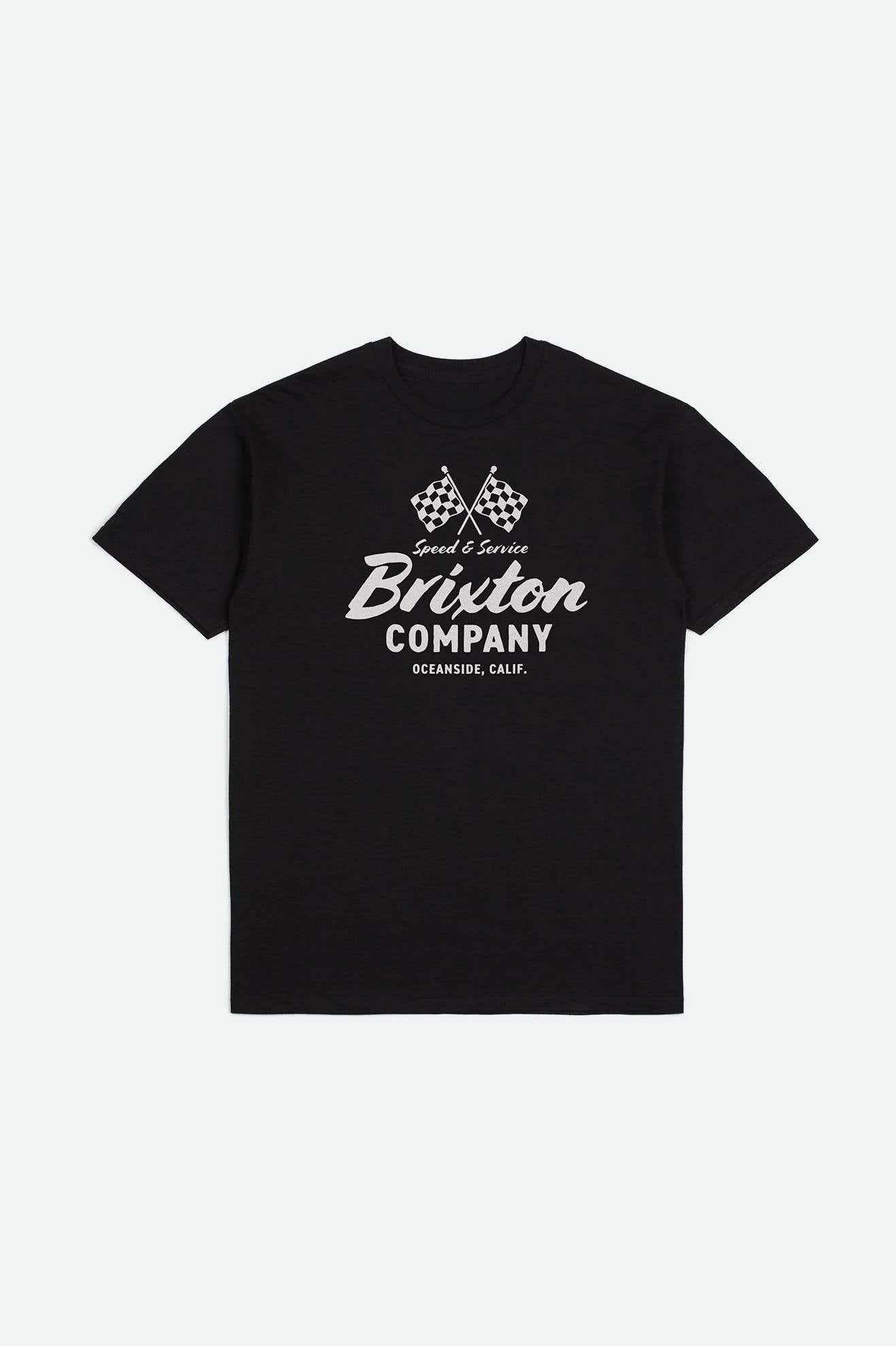 BRIXTON // Wayburn SS Tee BLACK