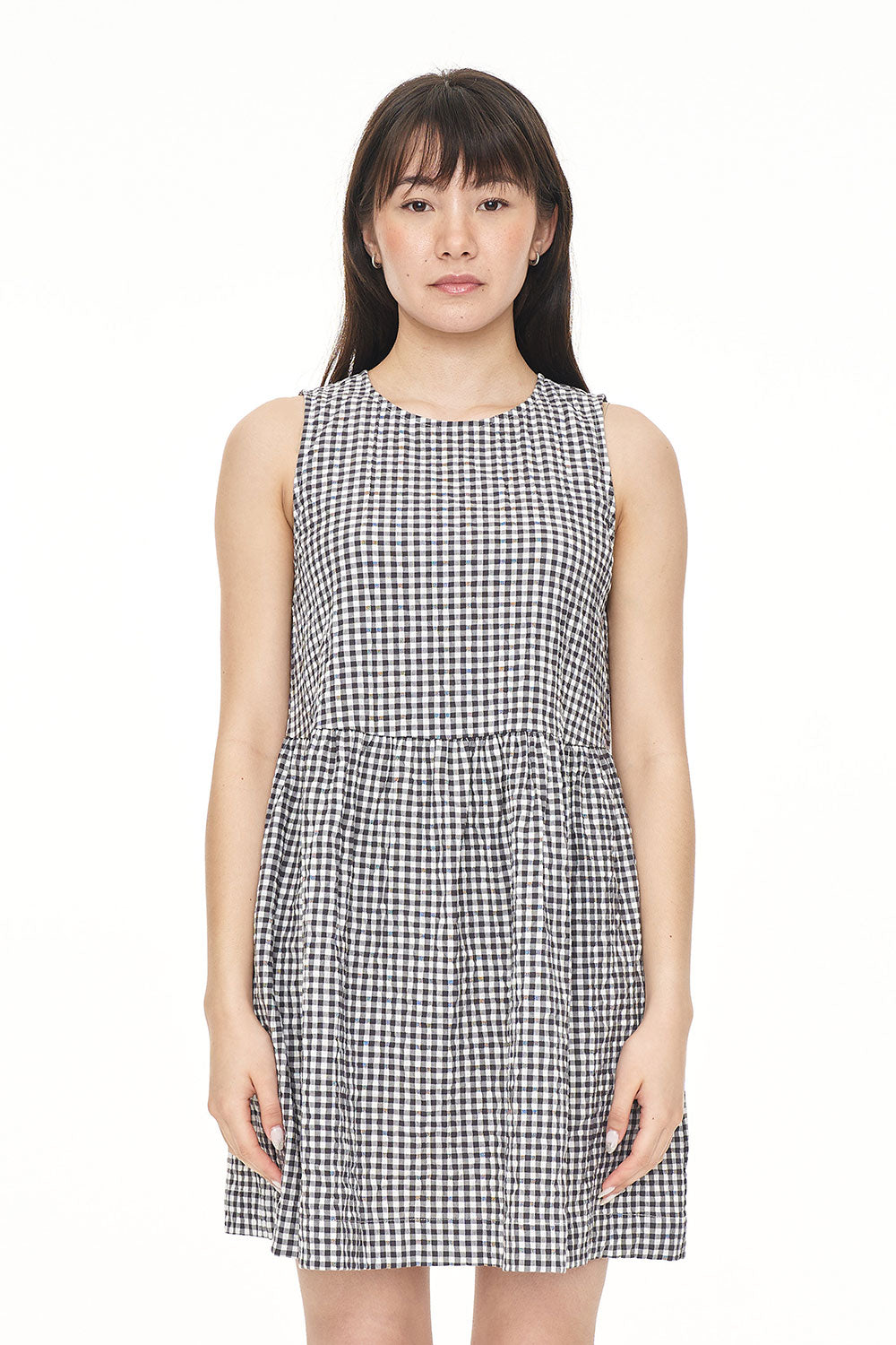 HUFFER // Catalina Jay Dress BLACK/IVORY