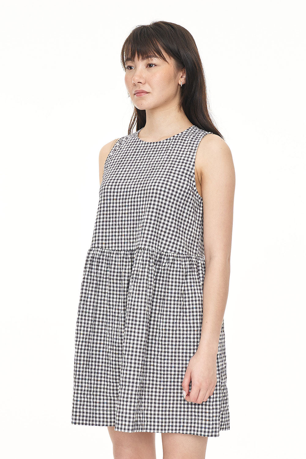 HUFFER // Catalina Jay Dress BLACK/IVORY