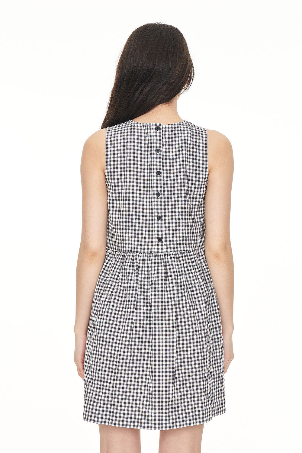 HUFFER // Catalina Jay Dress BLACK/IVORY