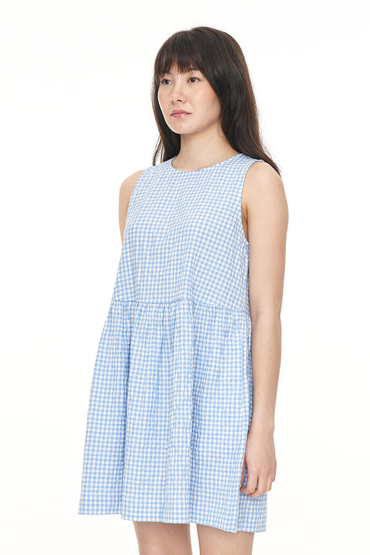 HUFFER // Catalina Jay Dress CLUB BLUE/CHALK