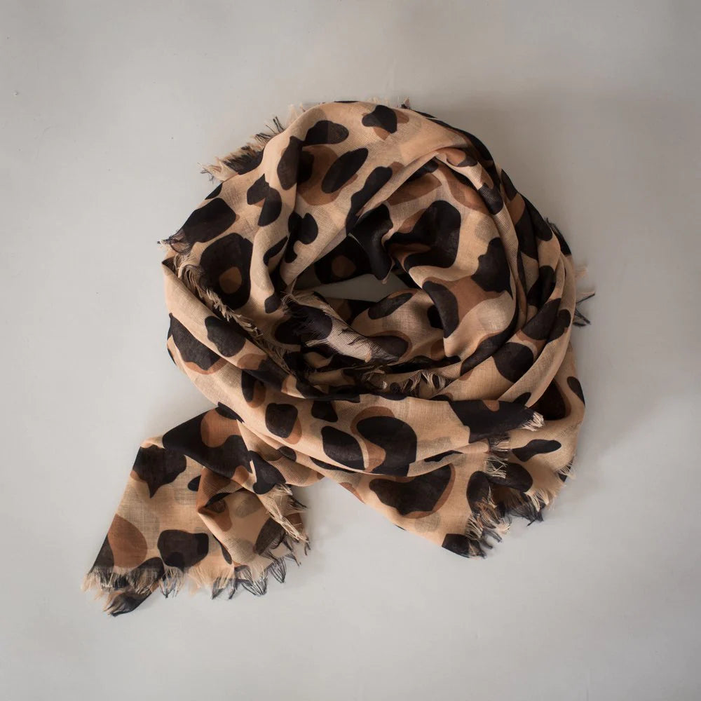 S O P H I E // Maxi Scarf WILD CAMEL