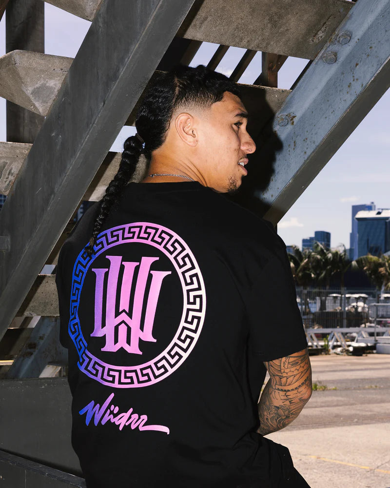 WNDRR // Artemis Box Fit Tee BLACK