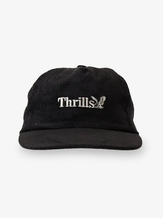 THRILLS // Workwear 5 Panel Cap BLACK