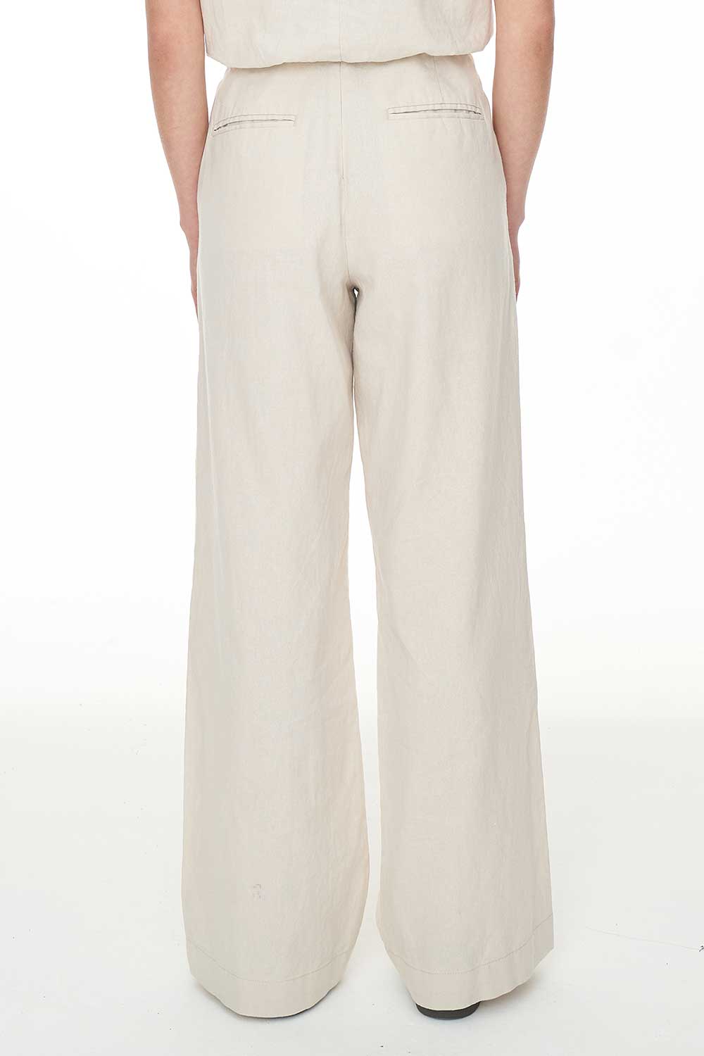 HUFFER // Lin-In Staple Pant NATURAL