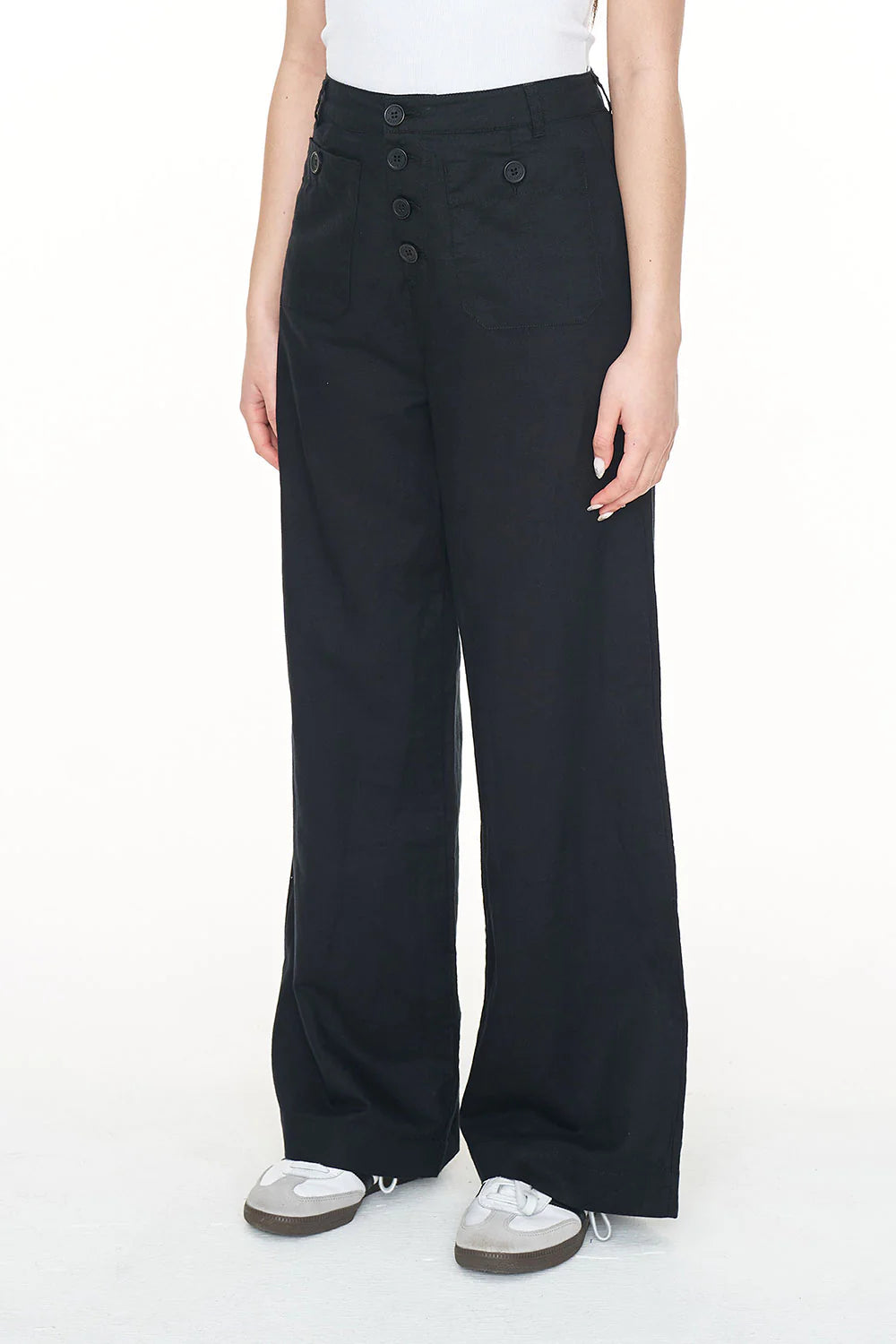 HUFFER // Lin-In Marine Pant BLACK