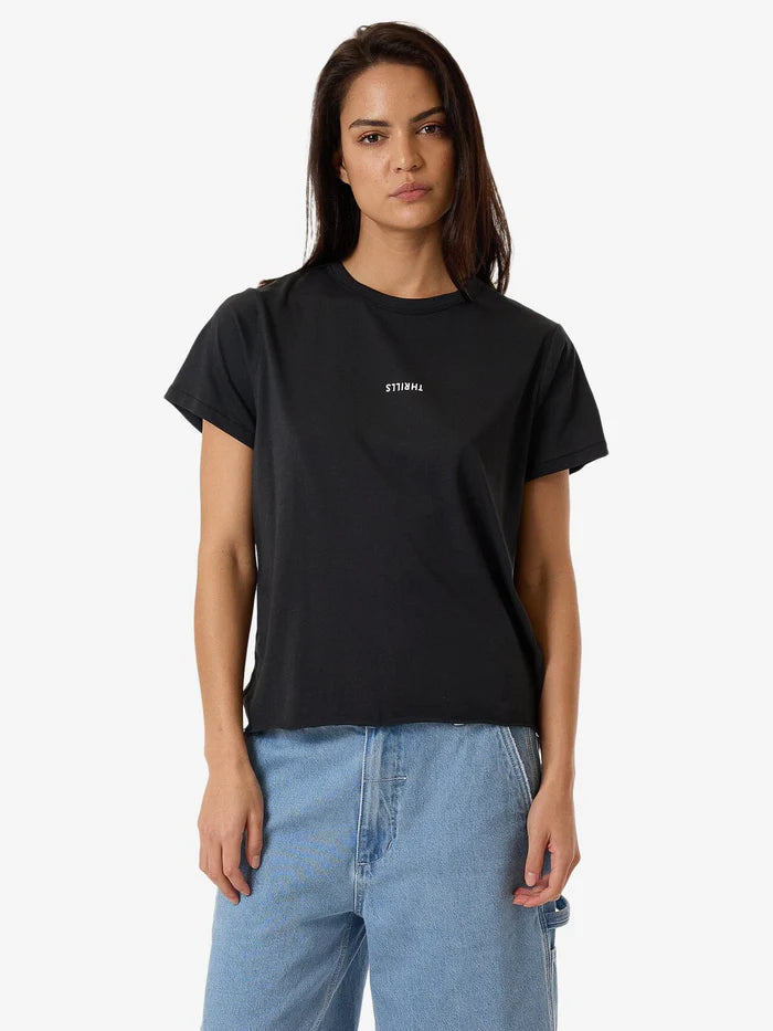 THRILLS // Minimal Thrills Relaxed Tee FADED BLACK