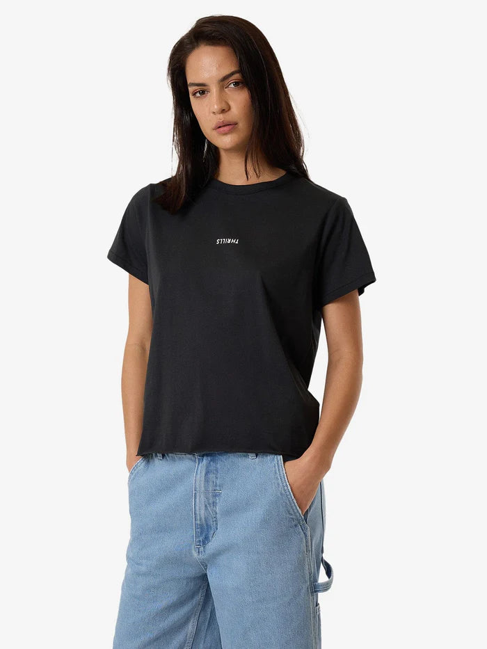 THRILLS // Minimal Thrills Relaxed Tee FADED BLACK