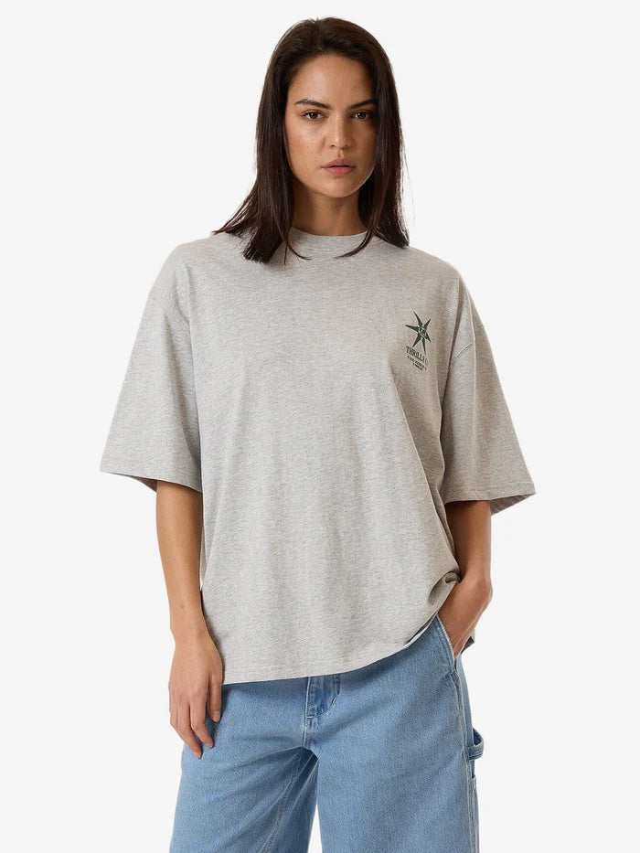 THRILLS // Infinite Stars Oversized Tee SNOW MARLE