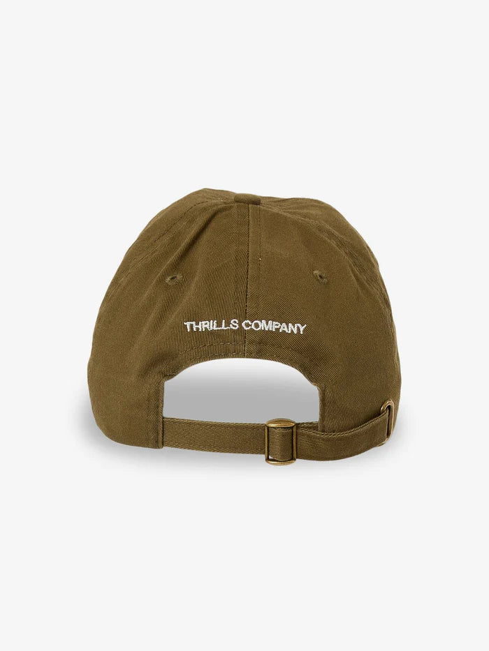 THRILLS // Emblem of Strength  Panel Cap OLIVE