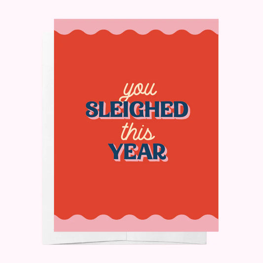 BAD ON PAPER // You Sleighed This Year GIFT CARD