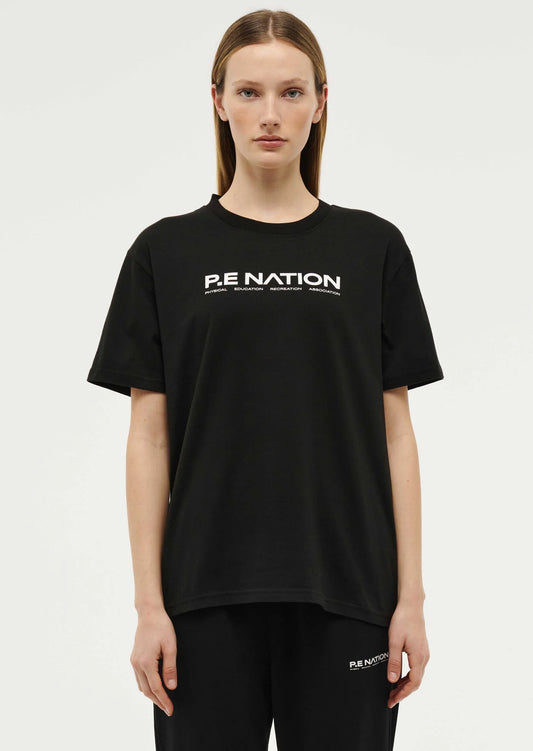 P.E NATION // Aero SS Tee BLACK