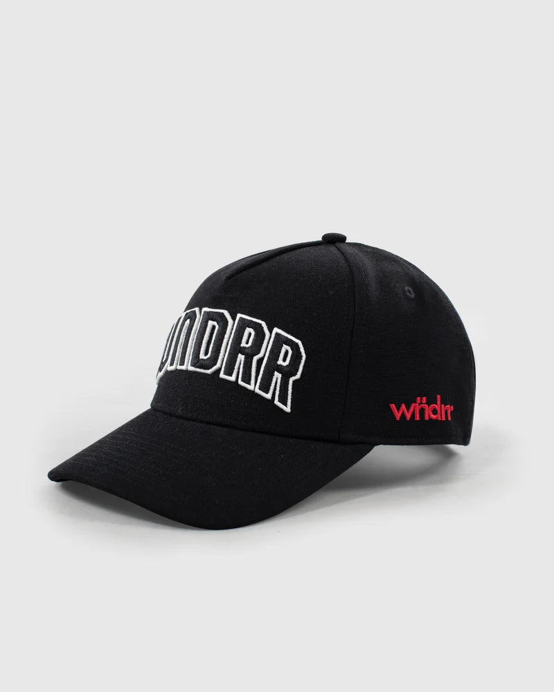 WNDRR // Arch High Rise Cap BLACK