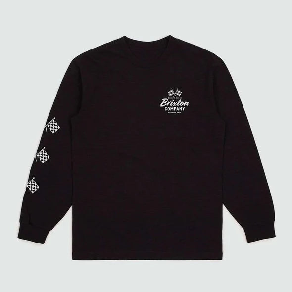 BRIXTON // Wayburn LS Tee BLACK