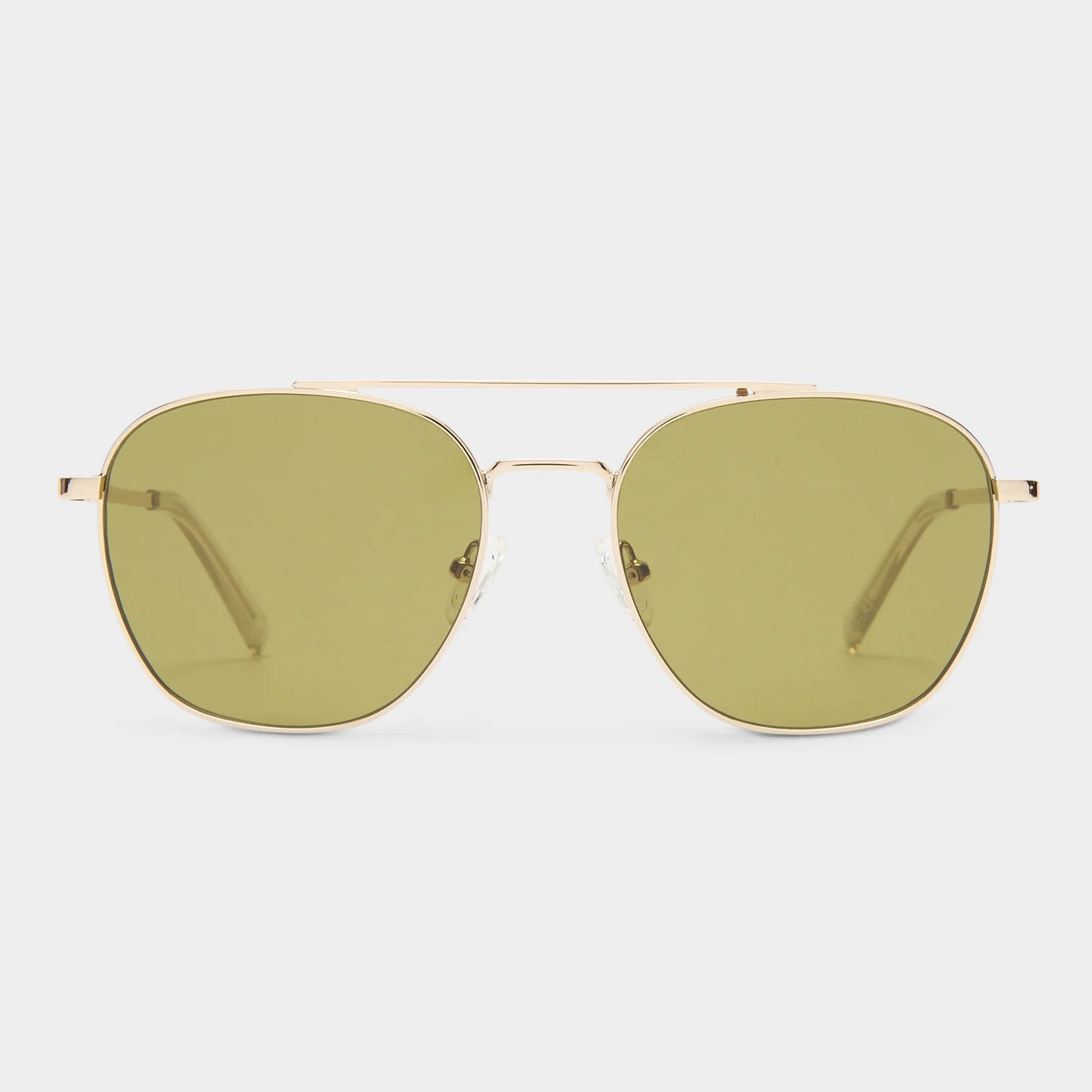 LE SPECS // Metaphor GOLD OLIVE MONO